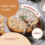 Amygdalopita Cake