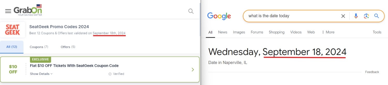 around the clock verification