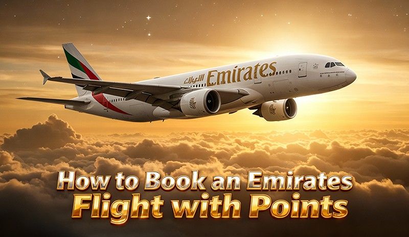 how to book an emirates flight with points