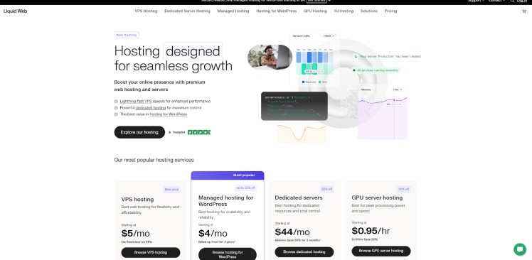liquid web vps hosting providers