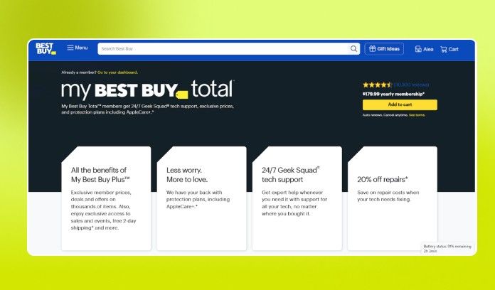 loyalty and member discounts