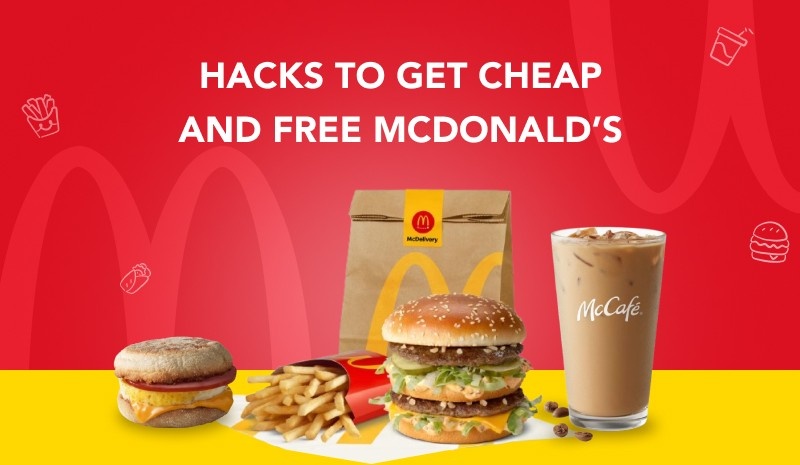 mcdonalds hacks for free food