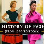 the history of fashion