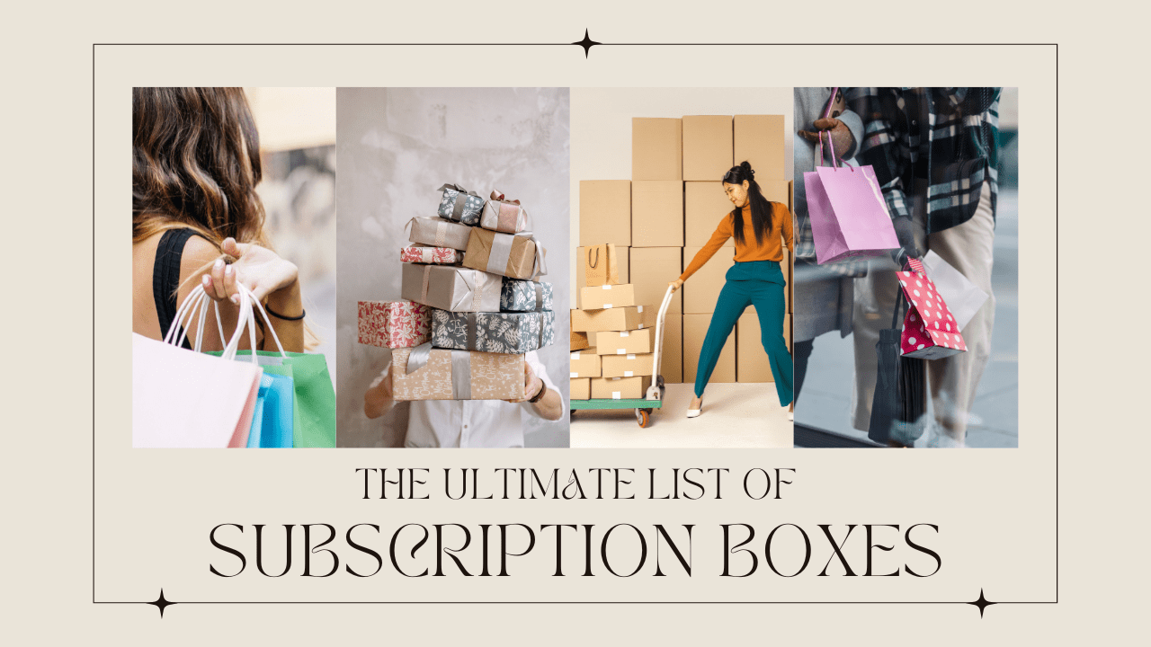 the ultimate list of subscription boxes