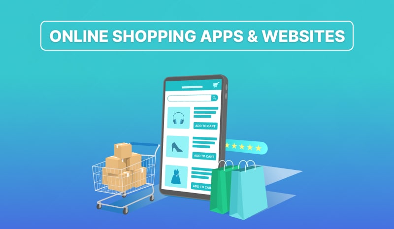 top online shopping apps and websites