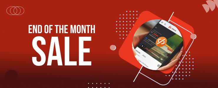 udemy end of the month sale