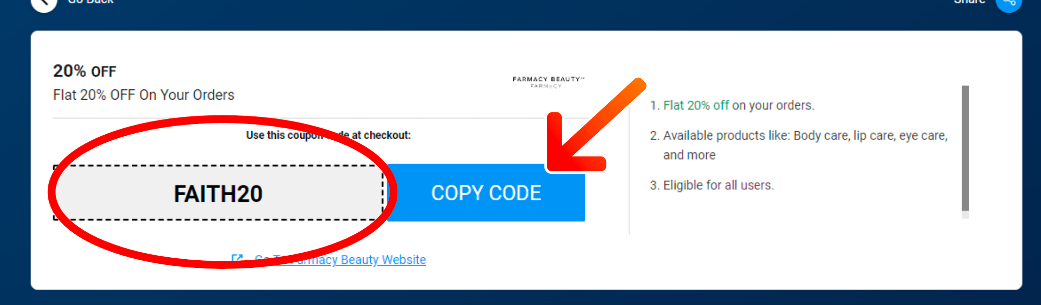 Farmacy Beauty Promo Codes