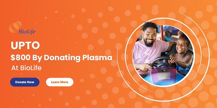Biolife Plasma Promo Code