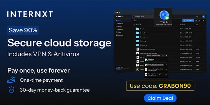 Internxt Coupon Code